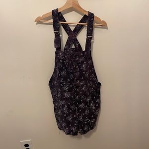 Free People purple overalls